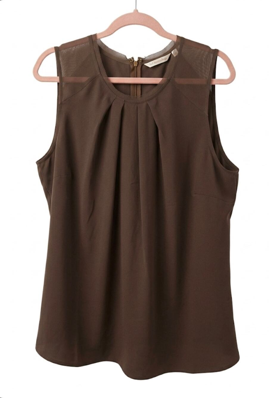 Soft Surroundings Brown Teagan Tank Top 1X